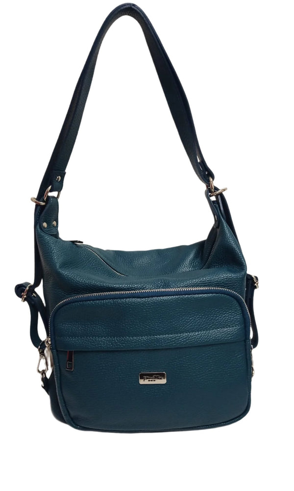 Geanta-Rucsac Piele, Model Pretta -180 Ottanio