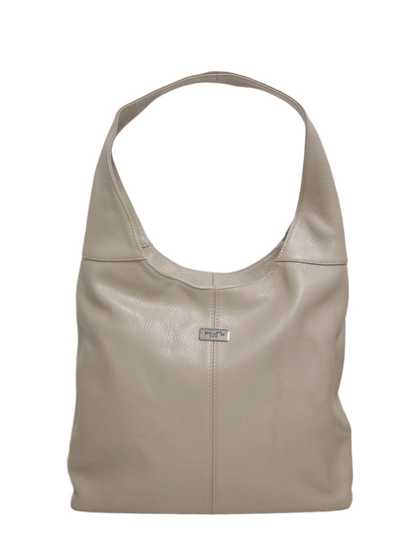 Geanta Piele, Model Pretta-449 Natural Bej