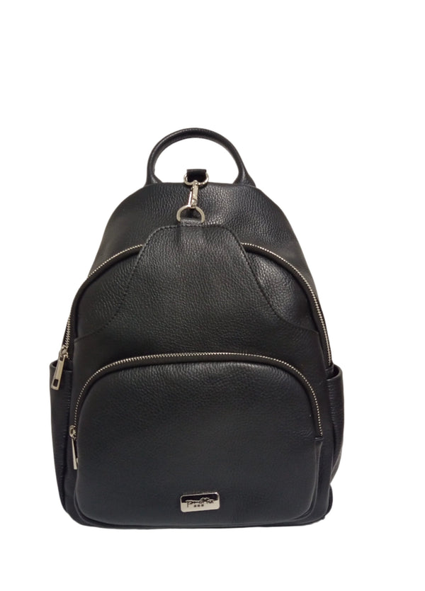 Rucsac Piele, Model Pretta- 190 Negru*