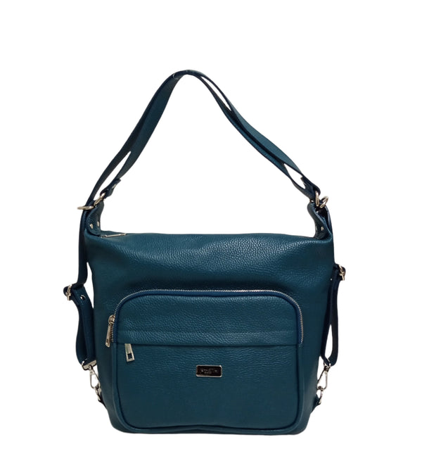 Geanta-Rucsac Piele, Model Pretta -180 Ottanio