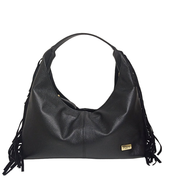Geanta Piele, Model Pretta- 099 Negru
