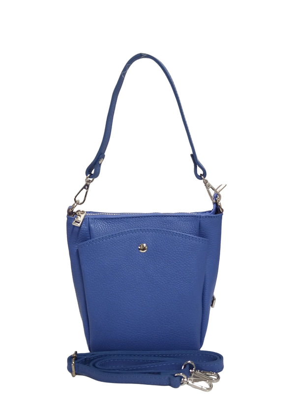 Gentuta Piele, tip Postas, Model Pretta- 193 Blu Indigo