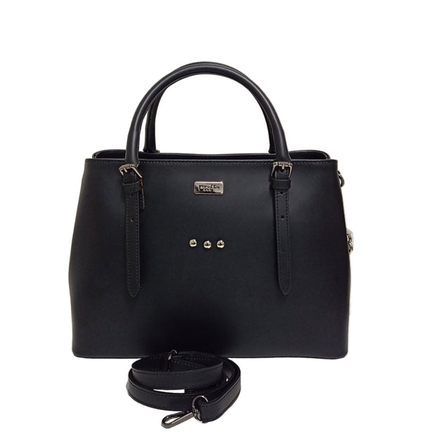 Geanta Piele, Model Pretta-5020 Negru