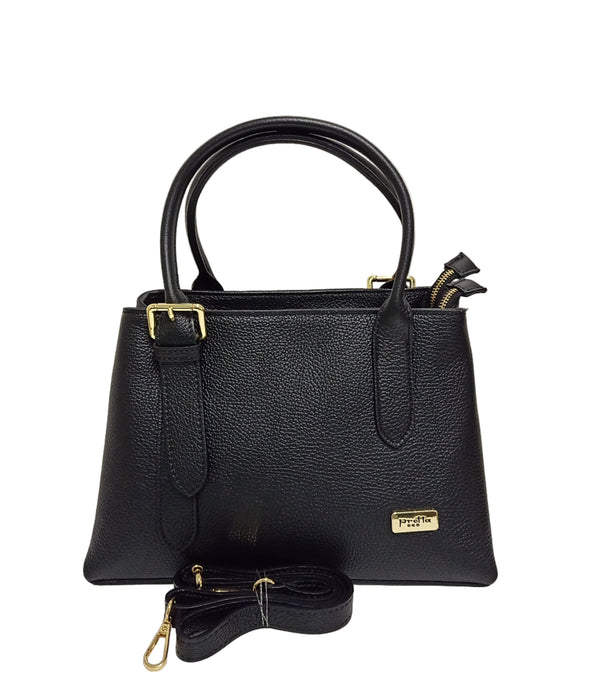 Geanta Piele, Model Pretta-779 Negru