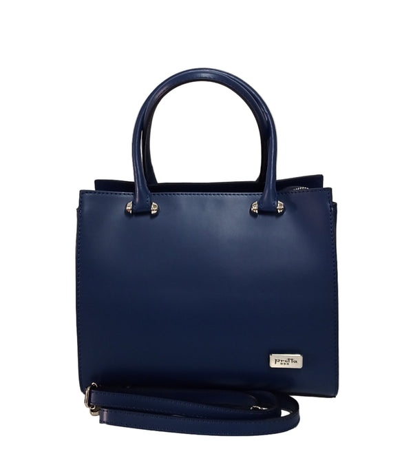 Geanta Piele, Model Pretta-575 BLU