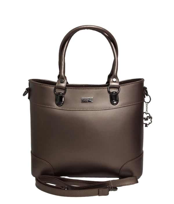 Geanta Piele, Model Pretta-2601 Bronz