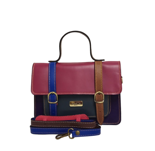 Mini Servieta UNICAT, Model Pretta Multicolor Magenta