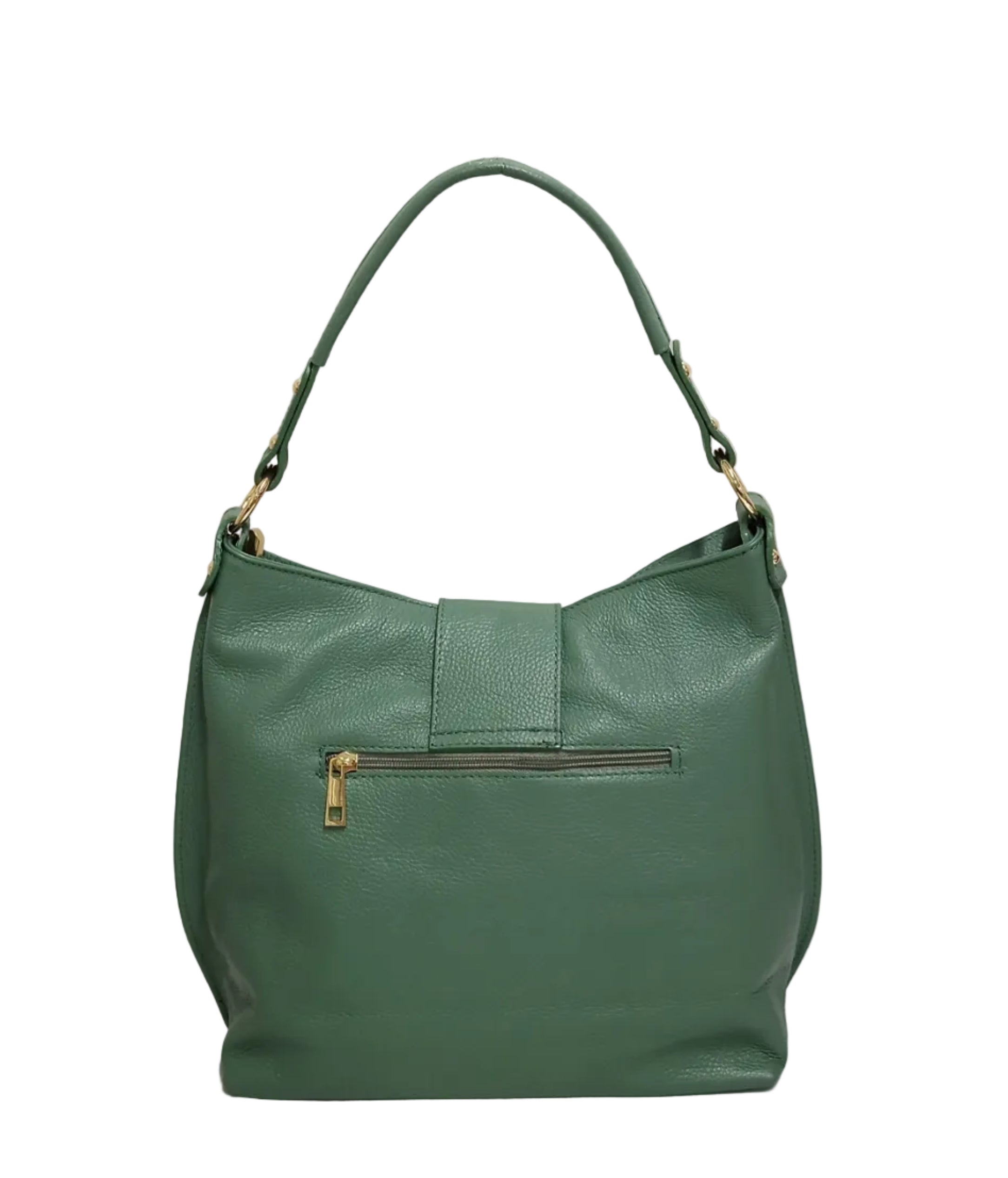 Geanta Piele, Model Pretta- 171 Verde Menta