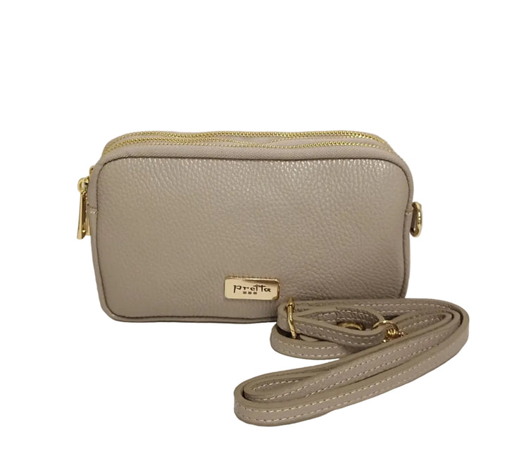 Portofel-Gentuta Piele, Model Pretta- 103 Natural Bej