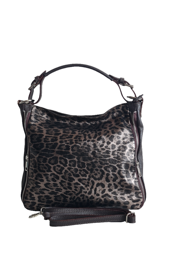 Geanta Piele, Model Pretta Animal Print