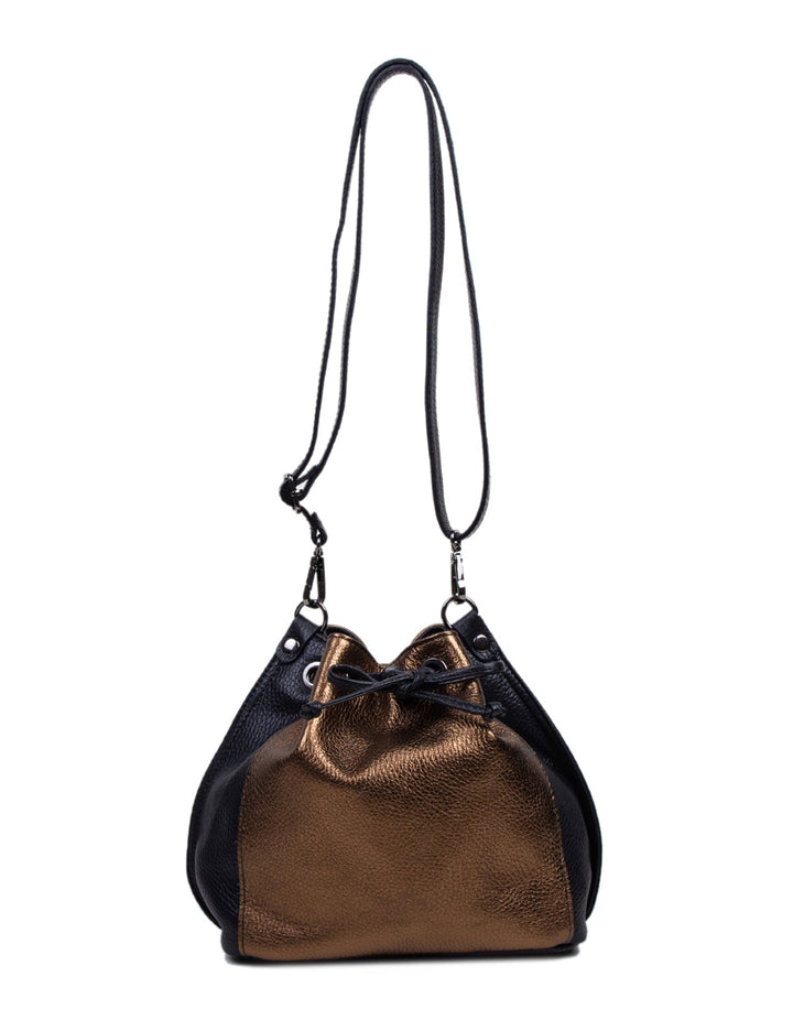 Gentuta Piele, Model Pretta- 246 Negru-Bronz